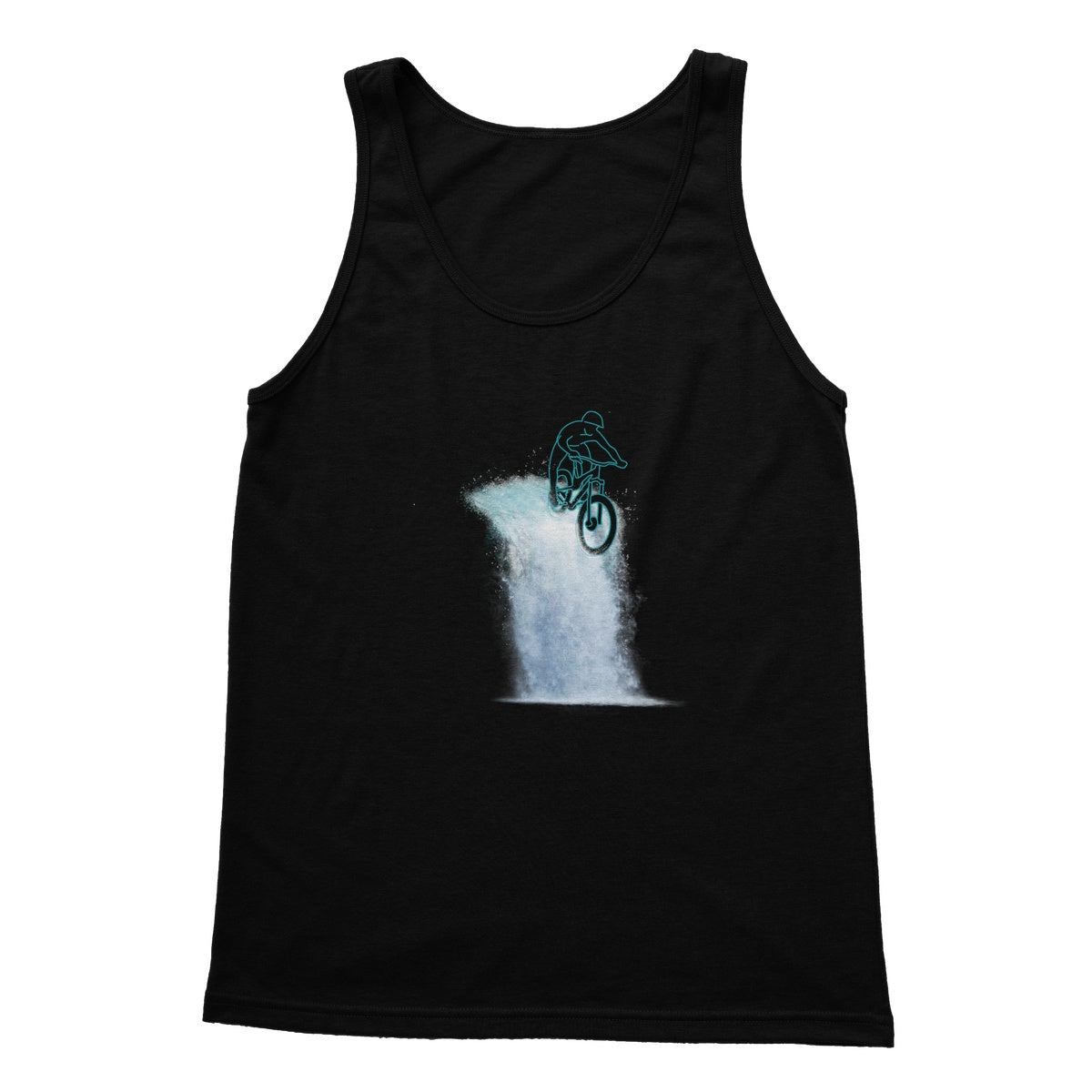 Mountain Bike Waterfall Tank Top