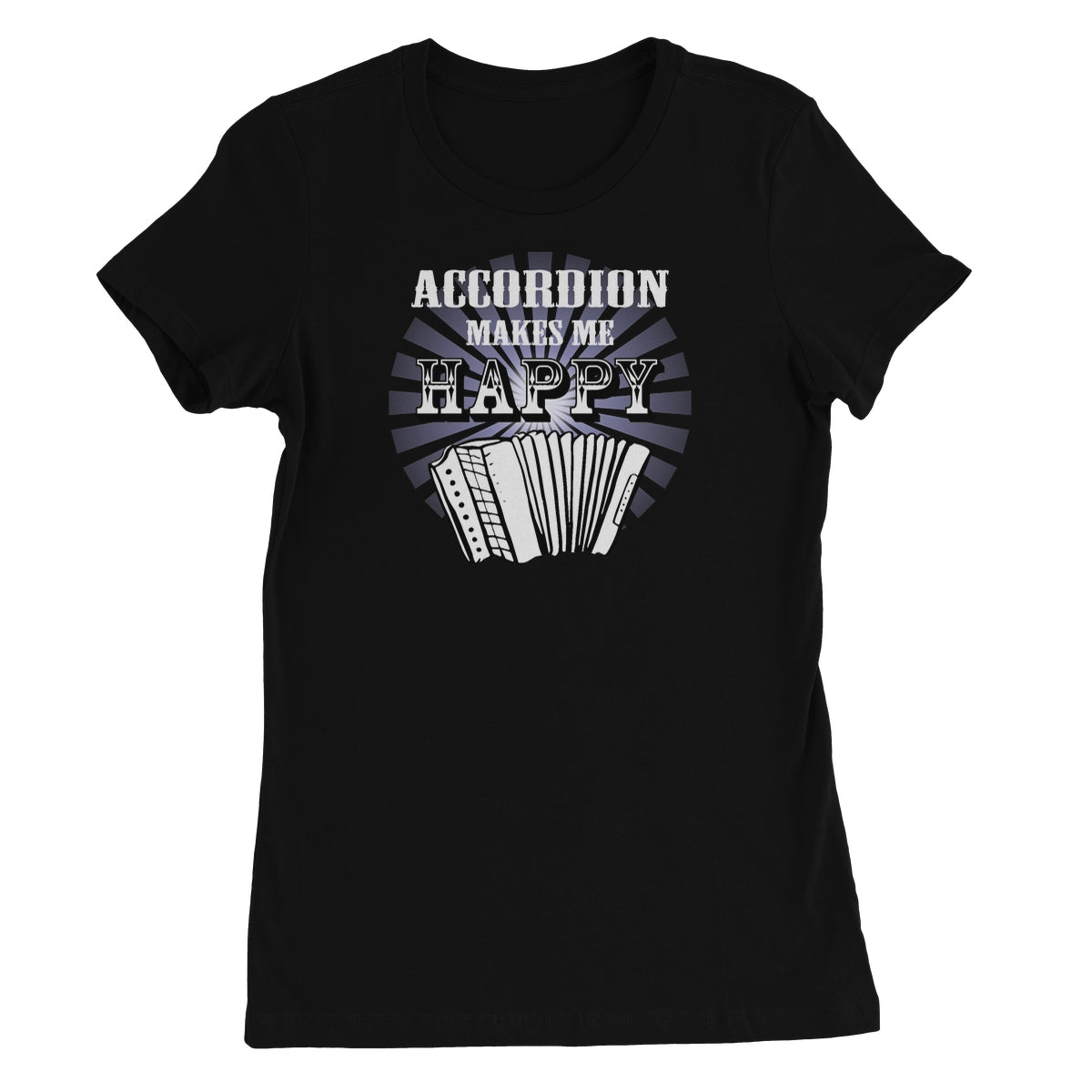 Accordion makes me happy Women's T-Shirt