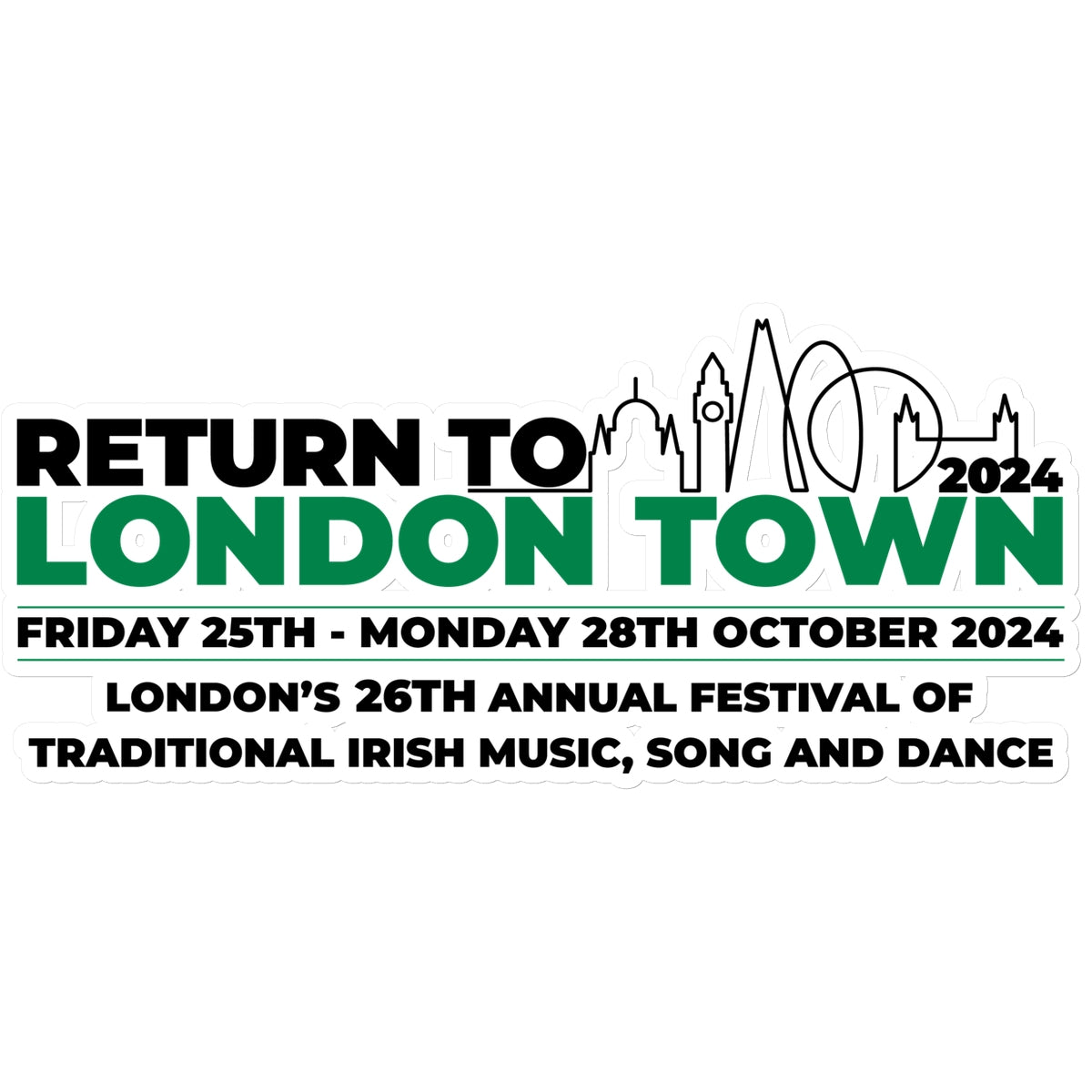 Return to London Town 2024 Sticker