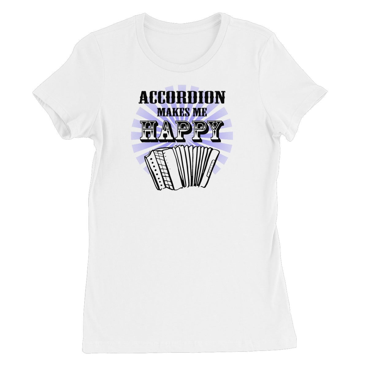 Accordion makes me happy Women's T-Shirt