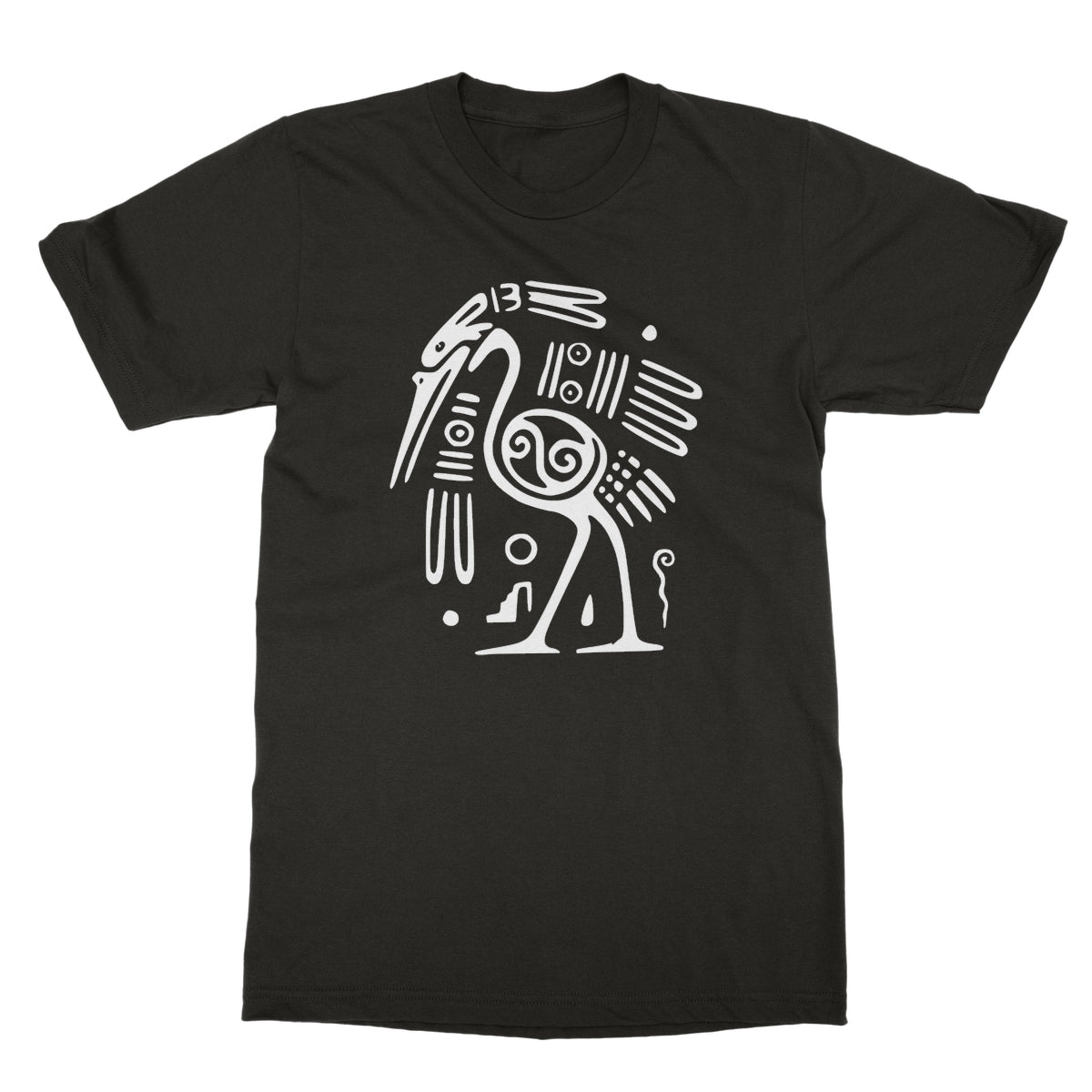 Egyptian or Tribal Style Bird T-shirt