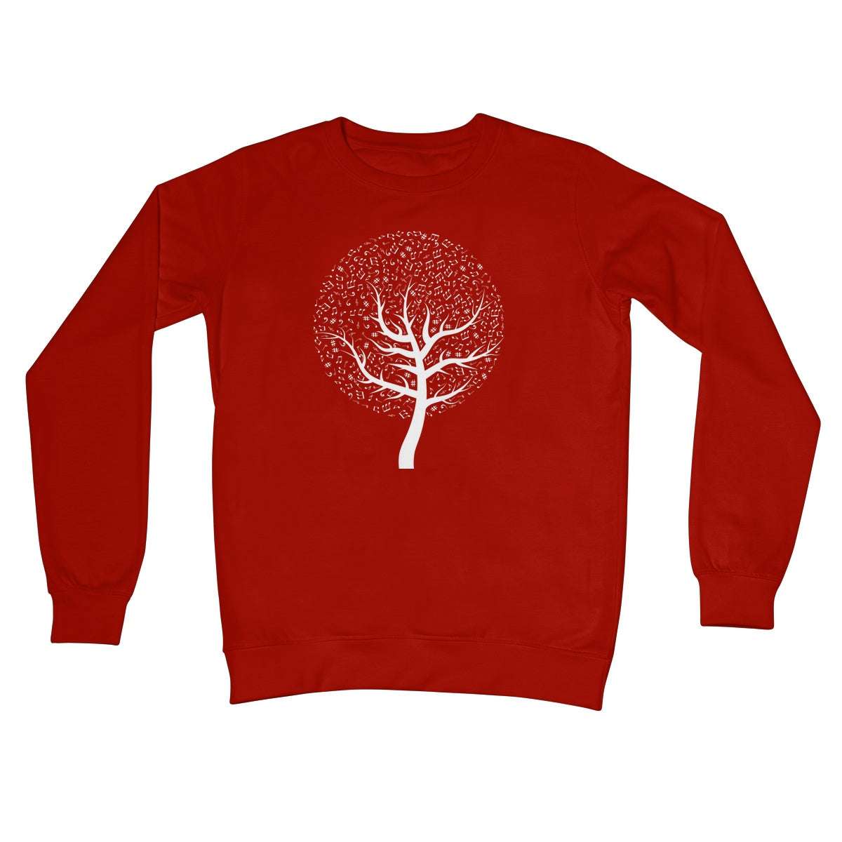 Musical Notes Tree Sweatshirt