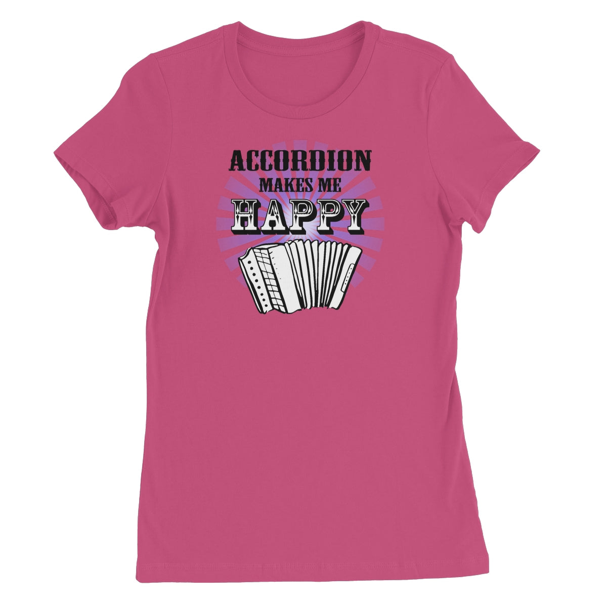 Accordion makes me happy Women's T-Shirt