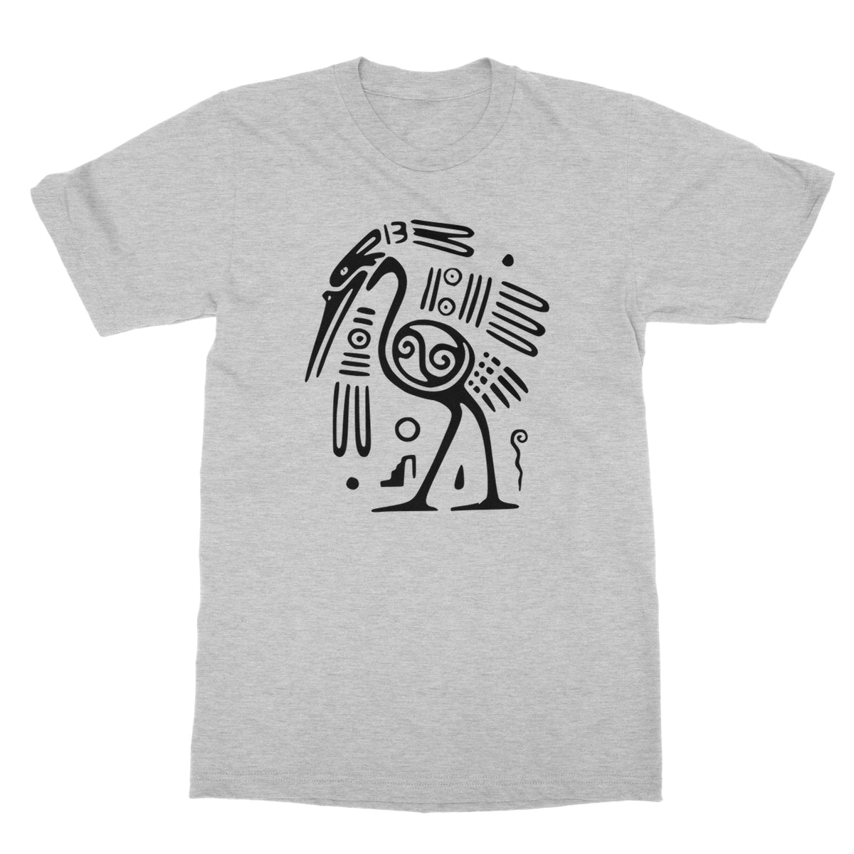 Egyptian or Tribal Style Bird T-shirt