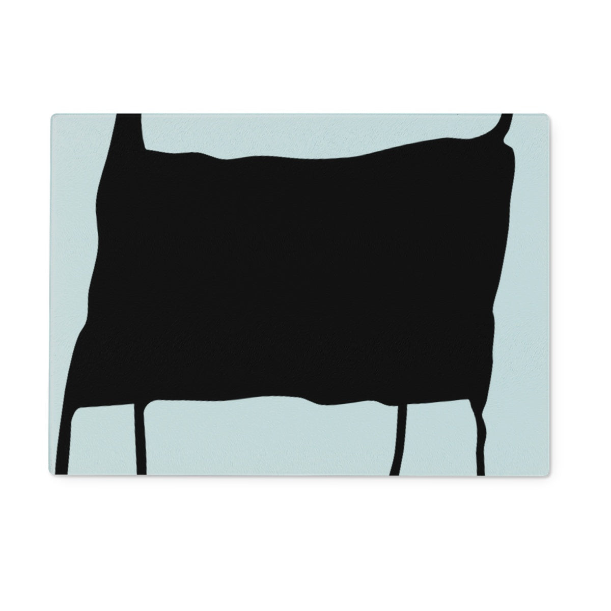 Weird Cave Painting Animal Glass Chopping Board