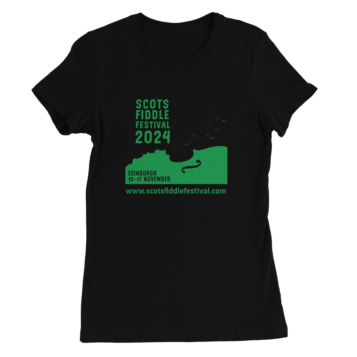 Scots Fiddle Festival 2024 (large Logo) Women's T-Shirt