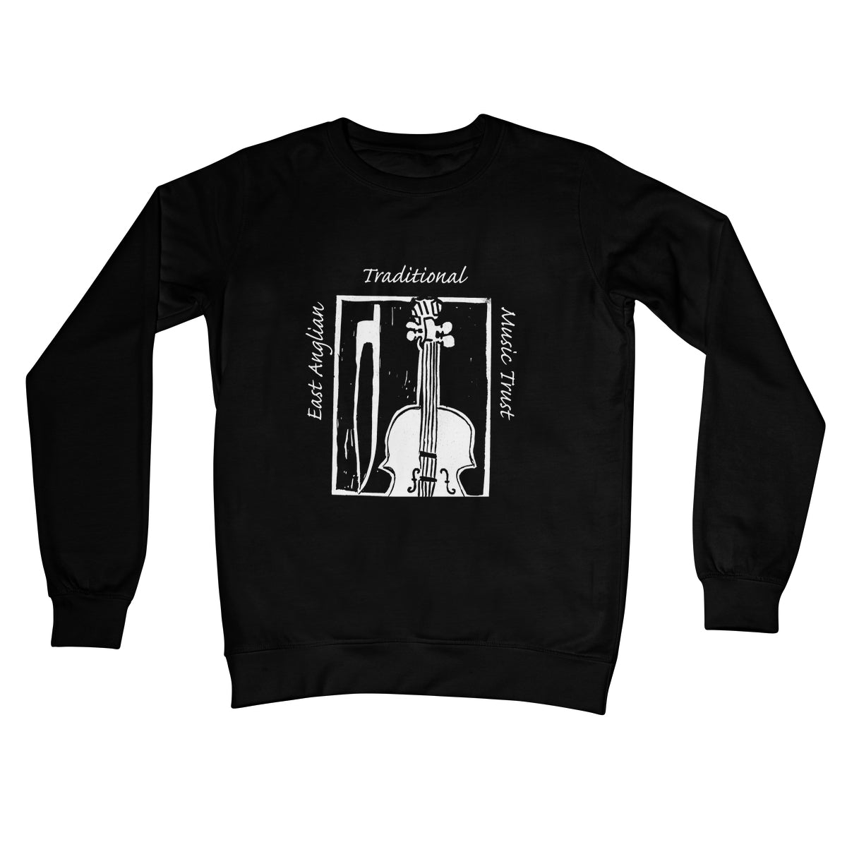 East Anglian Traditional Music Trust Large Logo Crew Neck Sweatshirt