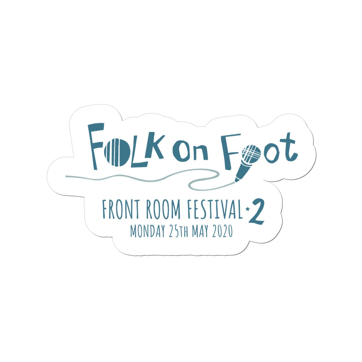 Folk on Foot 2 - May 2020 Sticker