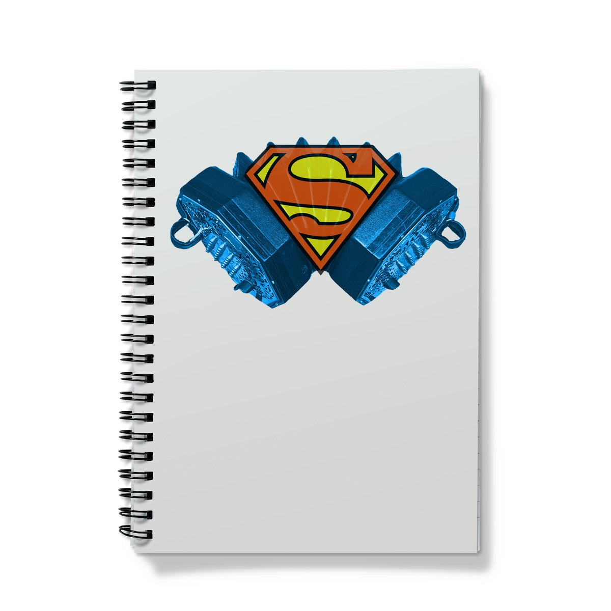 Concertina Superhero Notebook