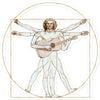 Da Vinci Guitar Sticker