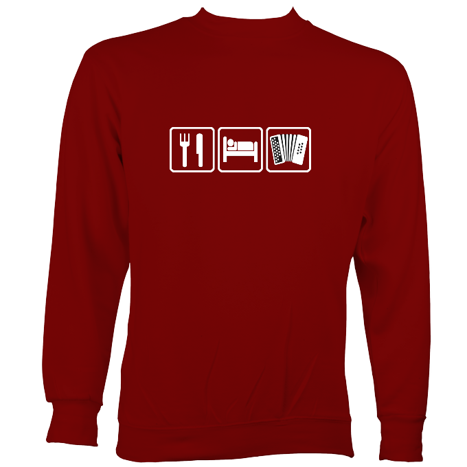 Eat, Sleep, Play Melodeon Sweatshirt