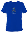 Kila "After Eight" T-Shirt - T-shirt - Royal - Mudchutney