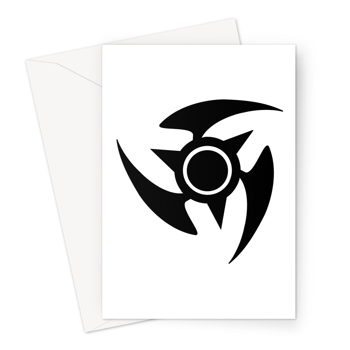 Kaplan Tribal Windmill Greeting Card