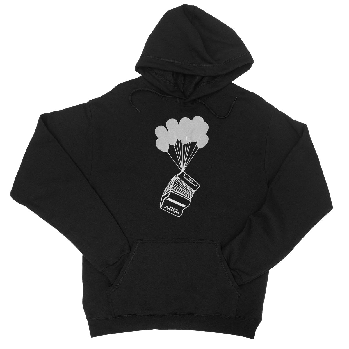 Banksy Style Melodeon Hoodie