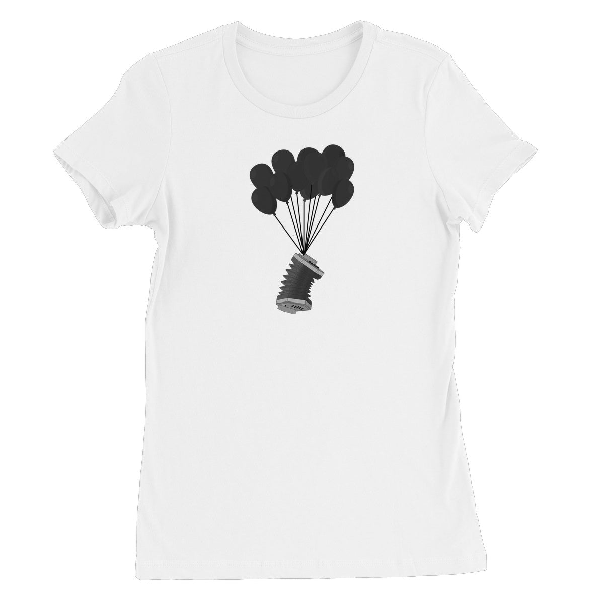 Banksy Style Concertina Women's T-shirt