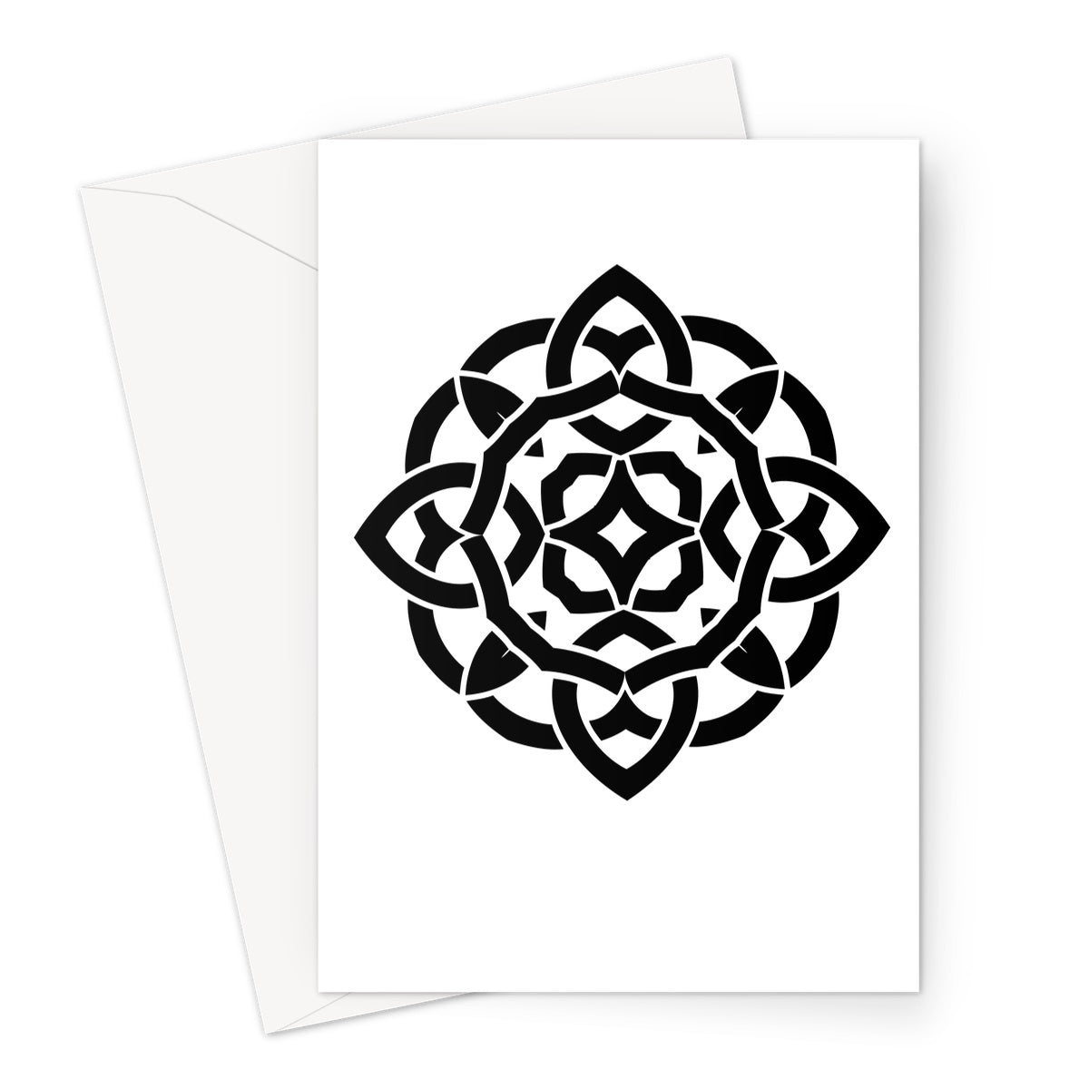 Celtic Flower Greeting Card
