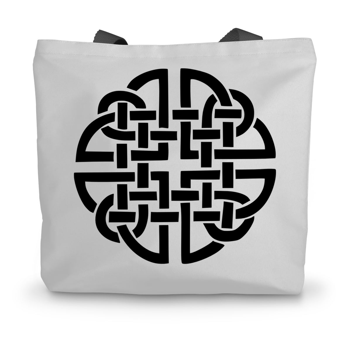 Celtic Circular Design Canvas Tote Bag