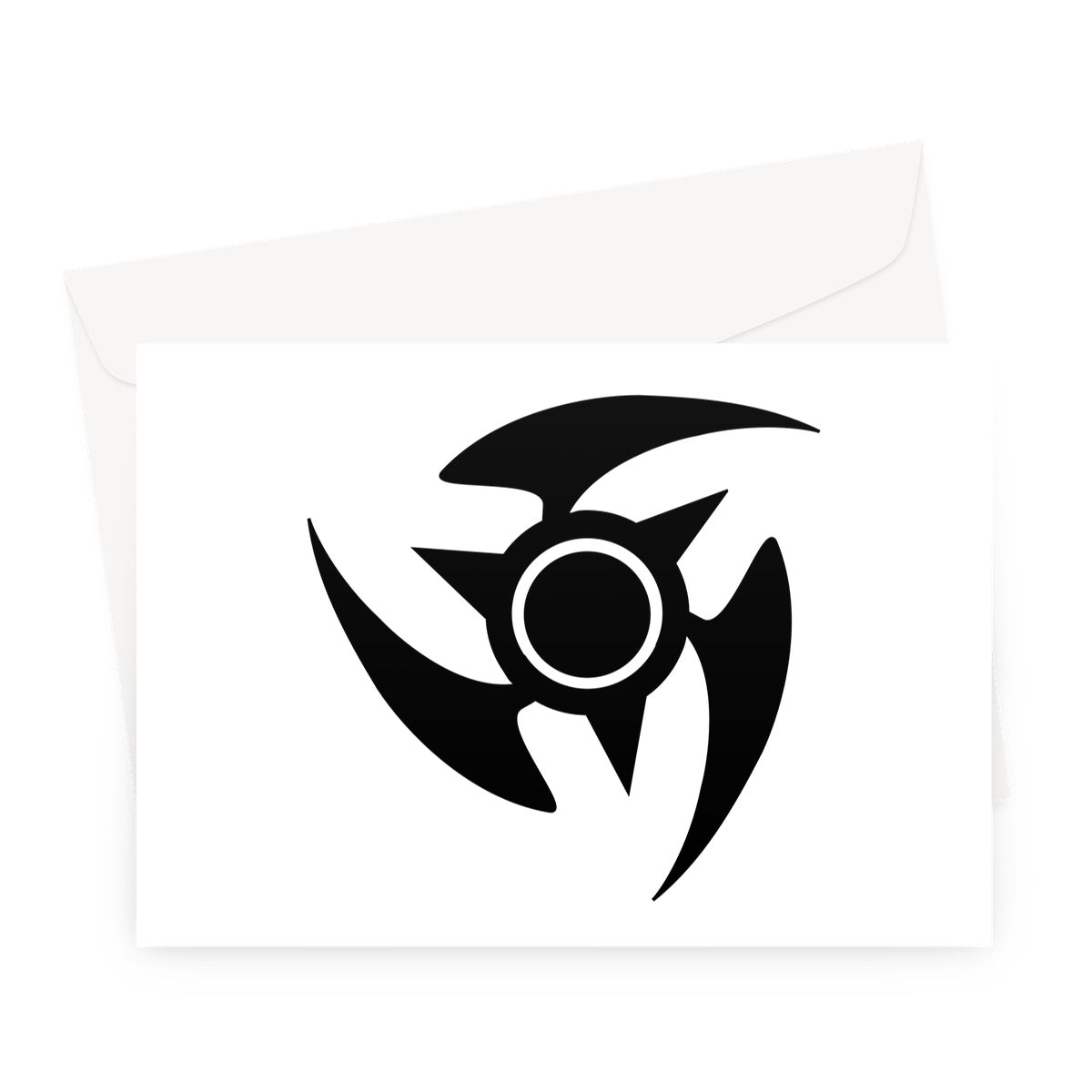 Kaplan Tribal Windmill Greeting Card