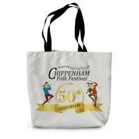 Chippenham Folk Festival 50th Anniversary Canvas Tote Bag