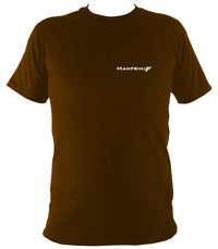 Manfrini Mens T-shirt - T-shirt - Dark Chocolate - Mudchutney