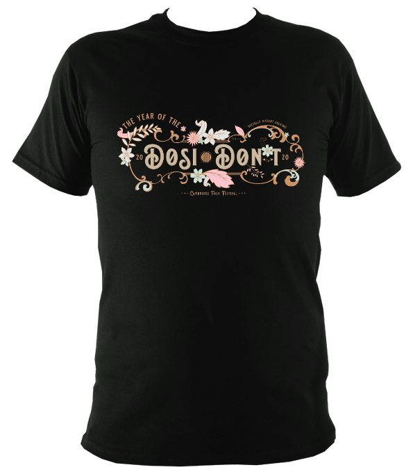 Cambridge Folk Festival Dosi-Don't T-shirt