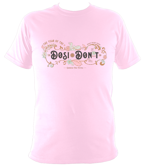 Cambridge Folk Festival Dosi-Don't T-shirt
