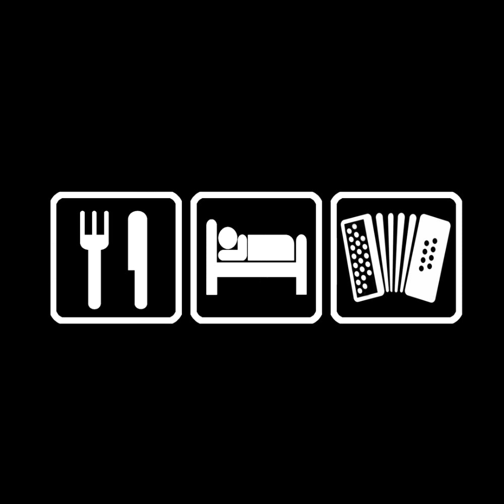 Eat, Sleep, Play Melodeon Sweatshirt