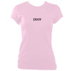 update alt-text with template "Enjoy" Fitted T-shirt - T-shirt - Light Pink - Mudchutney