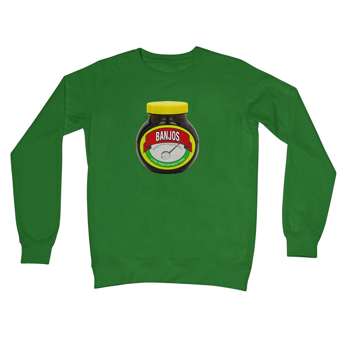 Love Hate Banjos Sweatshirt