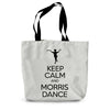 Keep Calm & Morris Dance Canvas Tote Bag