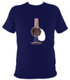 Guitar Strings and Neck T-shirt - T-shirt - Navy - Mudchutney