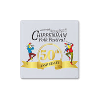 Chippenham Folk Festival 50th Anniversary Coaster