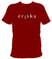 Eriska T-shirt - T-shirt - Cardinal Red - Mudchutney