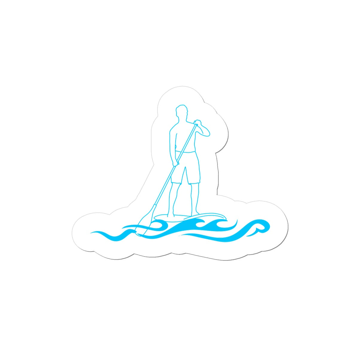 Stand Up Paddleboard Sticker