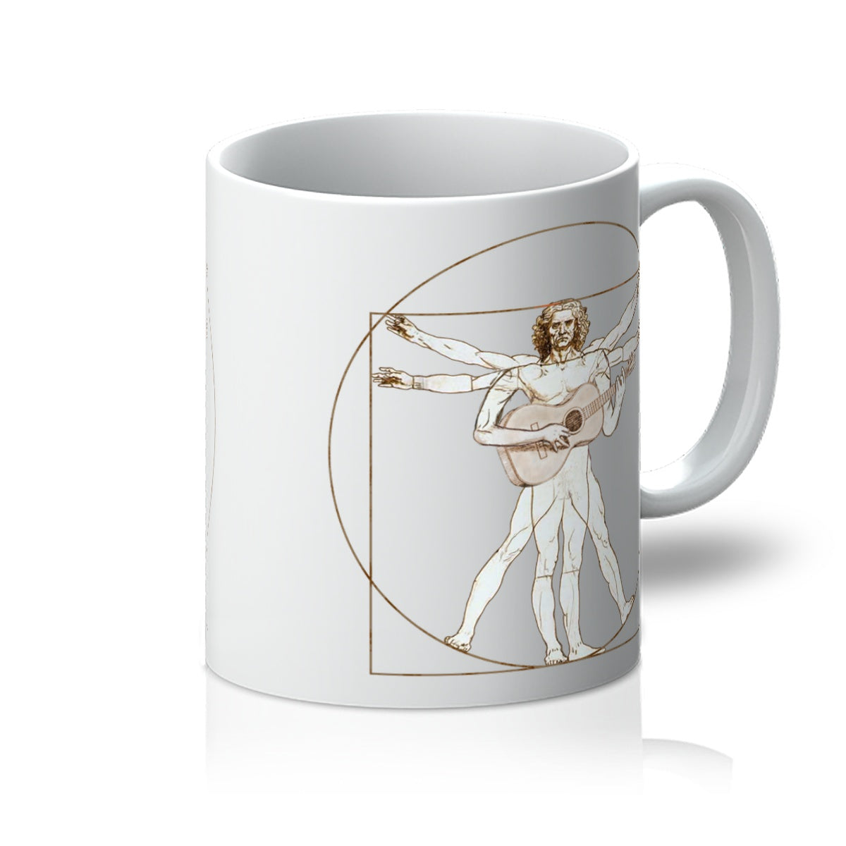 Da Vinci Guitar Mug