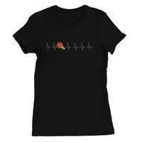 Table Tennis Heartbeat Women's T-Shirt