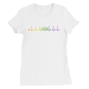 Rainbow Heartbeat Concertina Women's T-Shirt