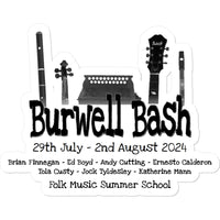 Burwell Bash 2024 Sticker