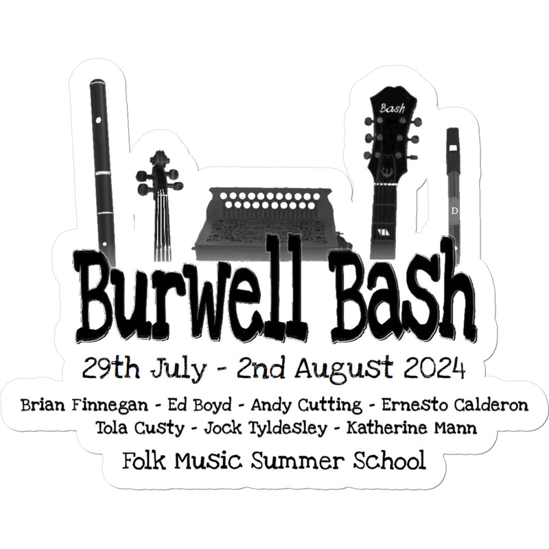 Burwell Bash 2024 Sticker