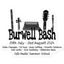 Burwell Bash 2024 Sticker