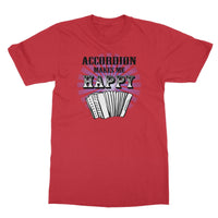 Accordion makes me happy T-Shirt