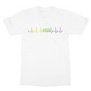 Rainbow Heartbeat Concertina T-Shirt