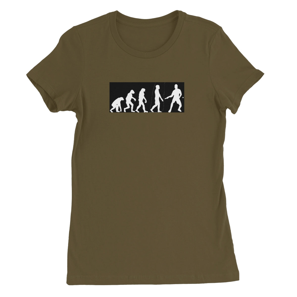 Evolution of Table Tennis Players Women's T-Shirt