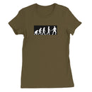 Evolution of Table Tennis Players Women's T-Shirt