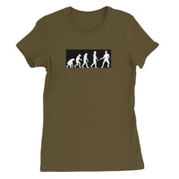 Evolution of Table Tennis Players Women's T-Shirt