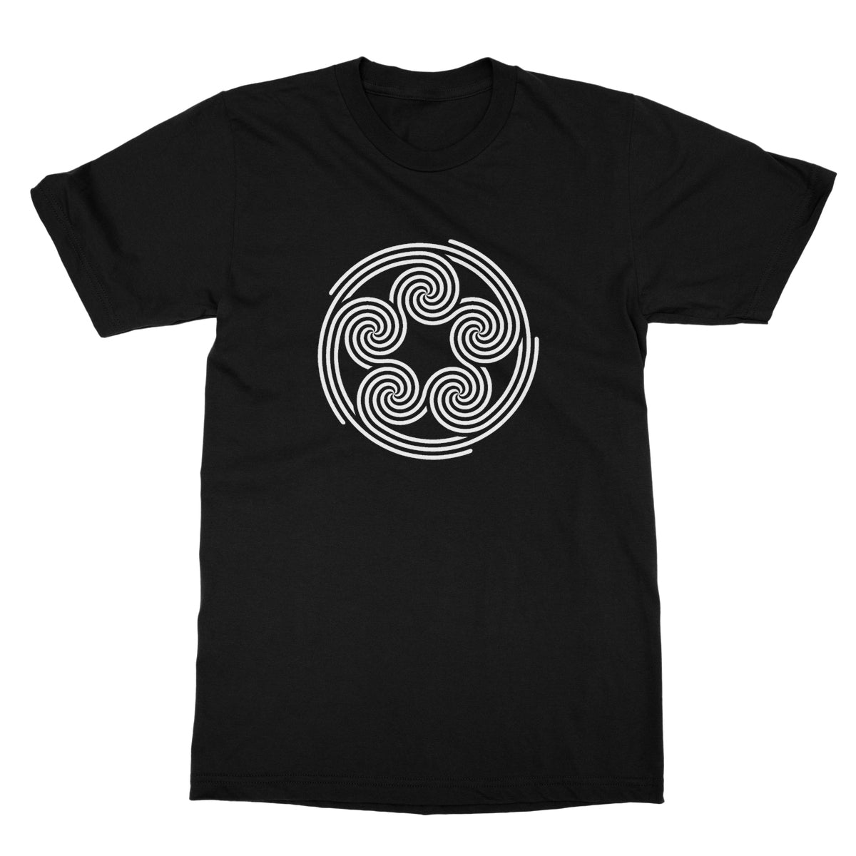 Celtic Five Spirals T-Shirt