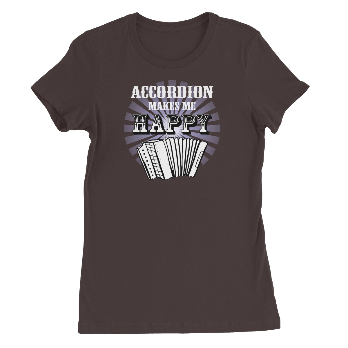 Accordion makes me happy Women's T-Shirt