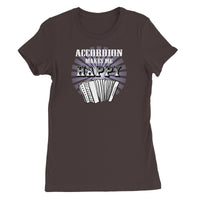 Accordion makes me happy Women's T-Shirt