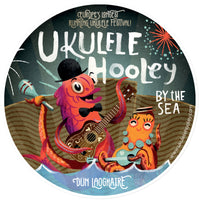Ukulele Hooley Sticker 3