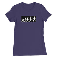 Evolution of Table Tennis Players Women's T-Shirt